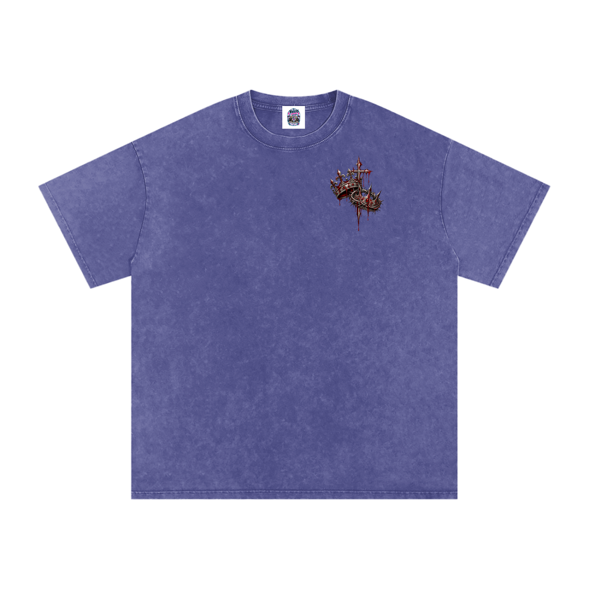 King of Kings — Snow Washed Oversized Tee