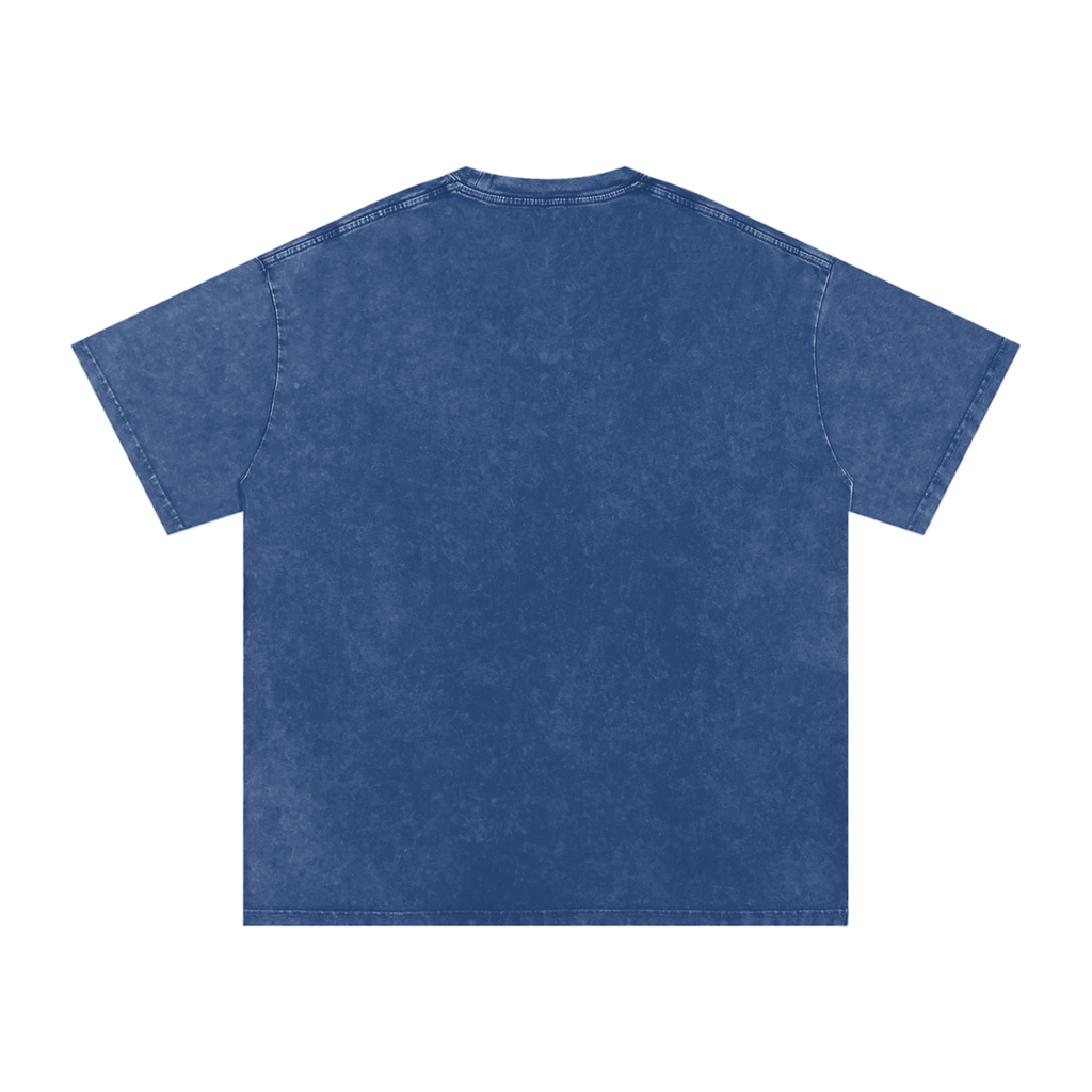 Reeds Worship Outloud — Logo Snow Washed Oversized Tee