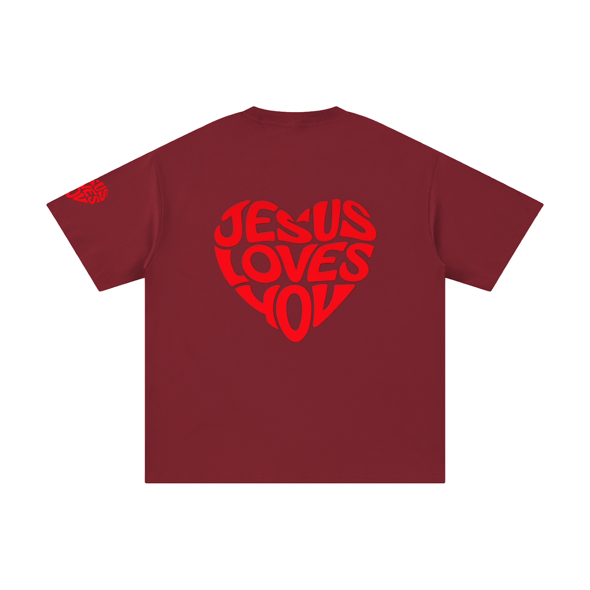 Jesus Loves You Unisex Pure Cotton T-Shirt