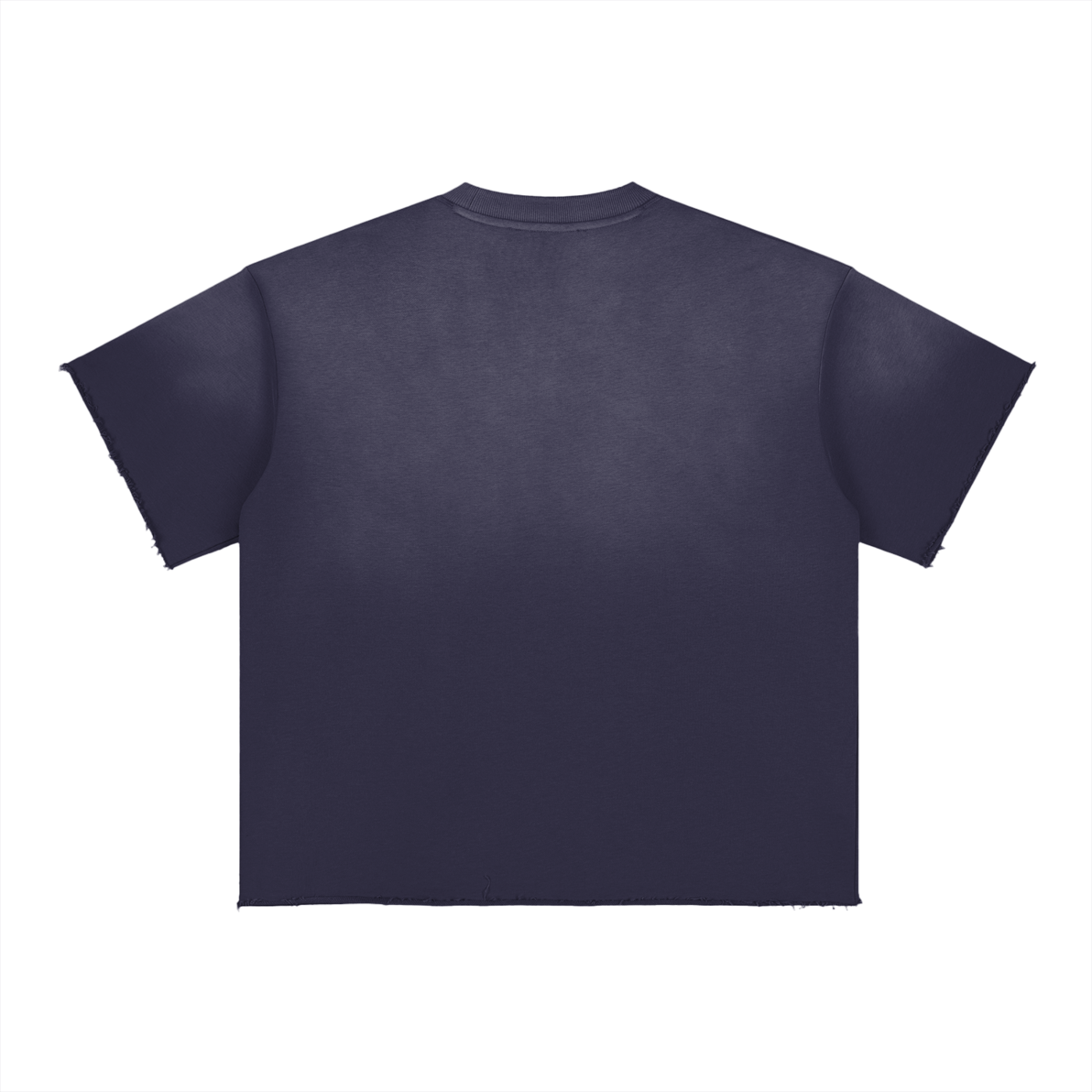 Sober Army — Sun Fade Raw Edge Tee