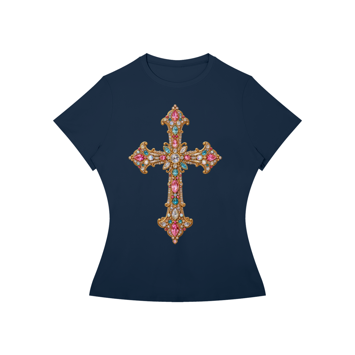 Gem Cross Women’s Slim Fit Performance T-Shirt