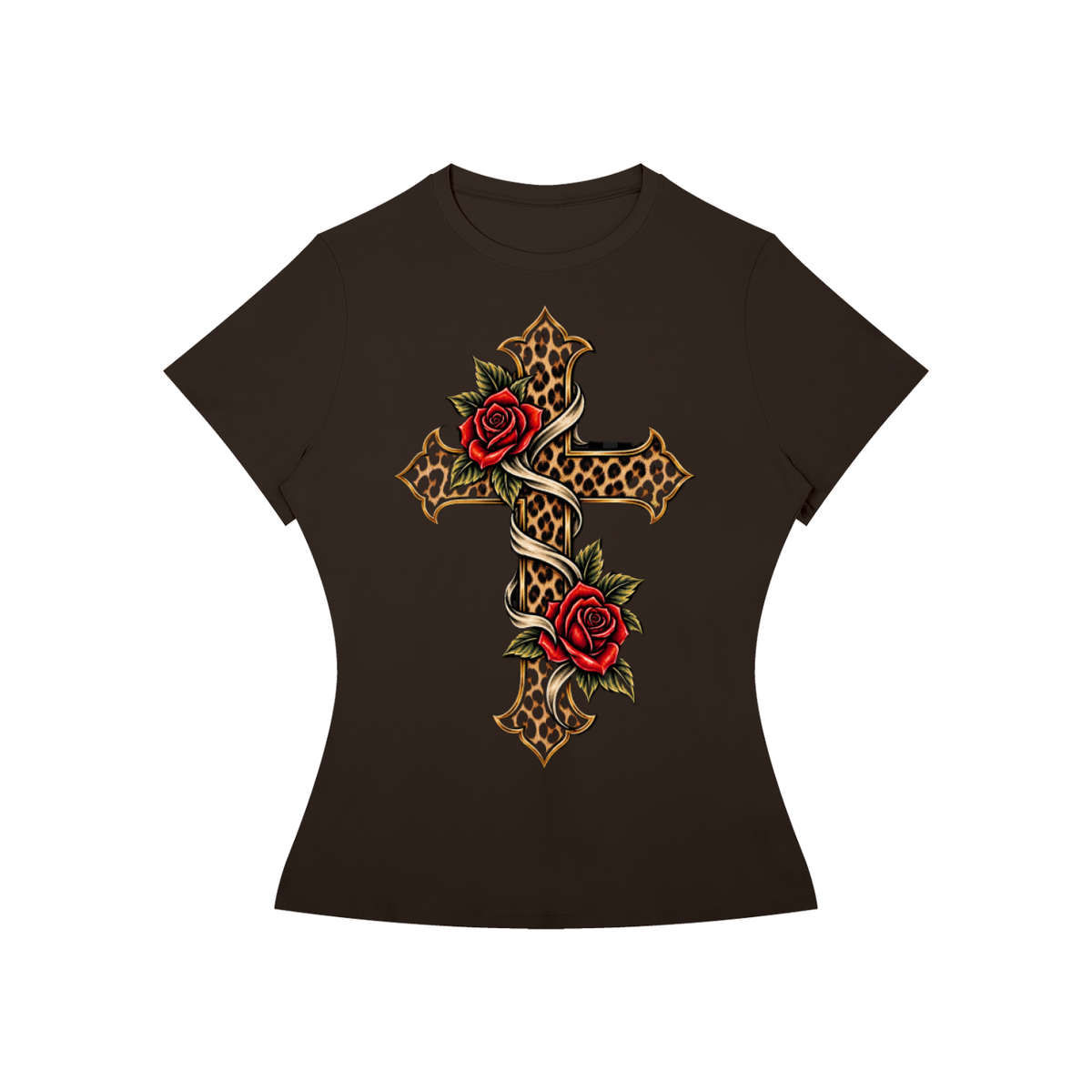 Cheetah Cross Women's Tee
