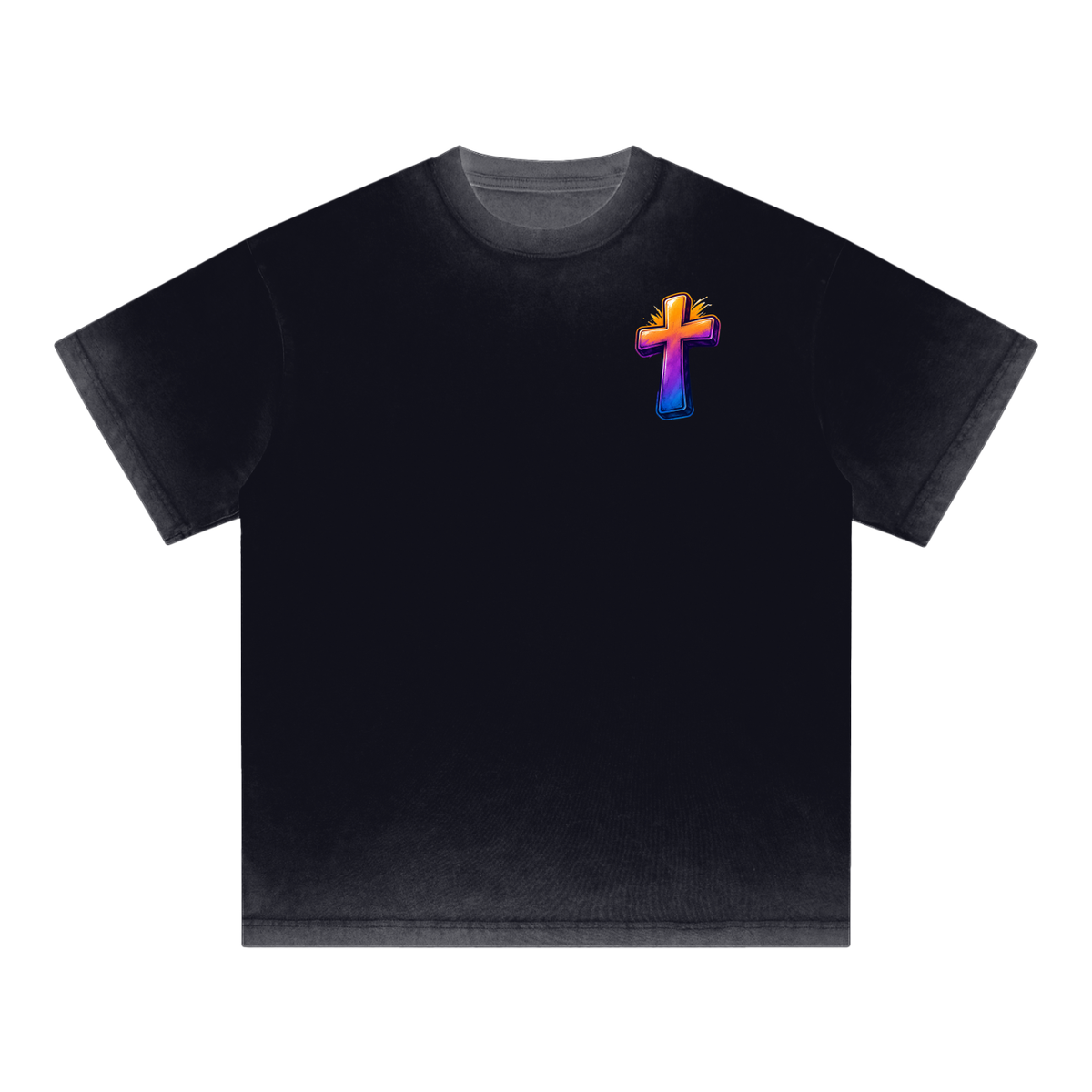 God Is Good... All the Time — Reverse Dyed Tee