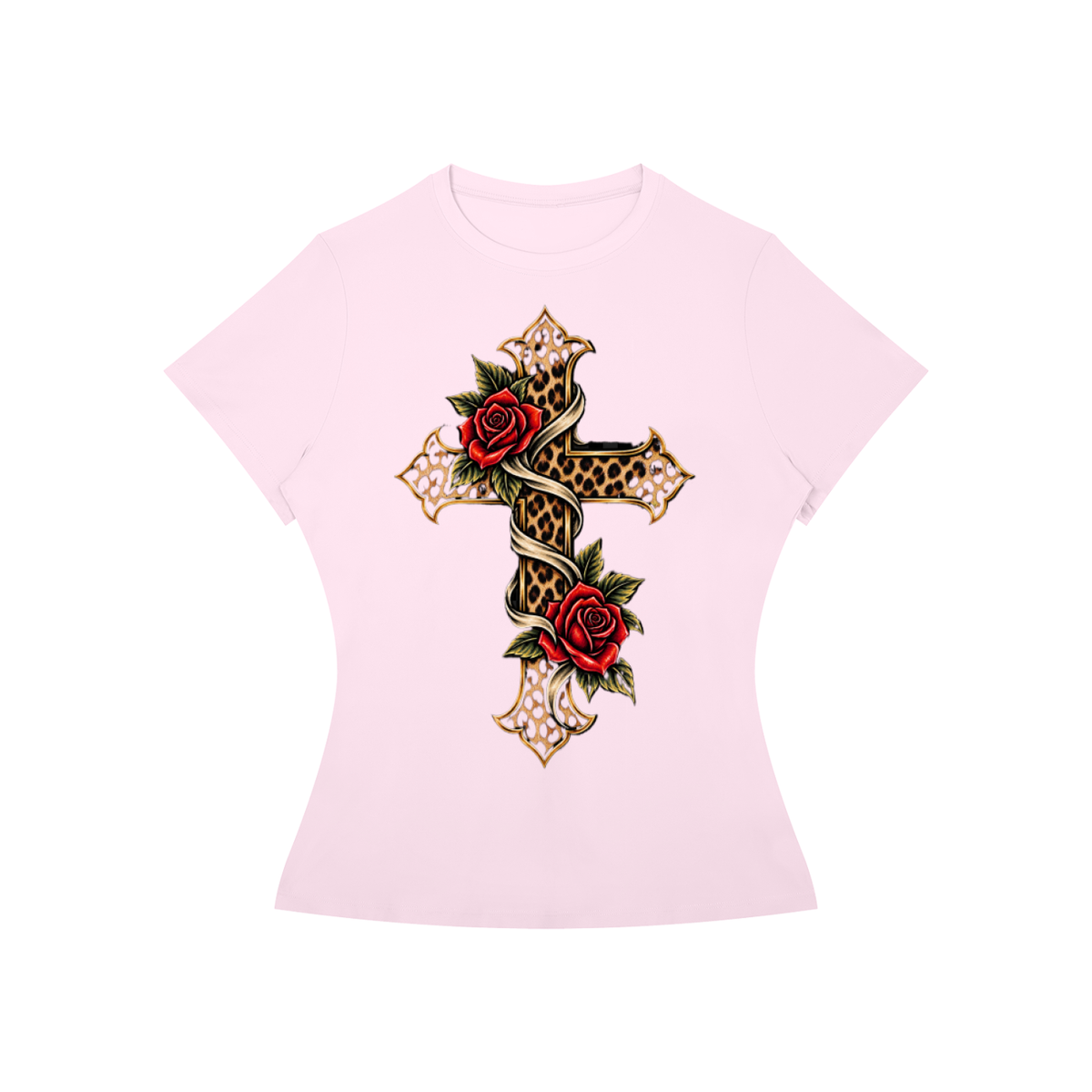 Cheetah Cross Women's Tee