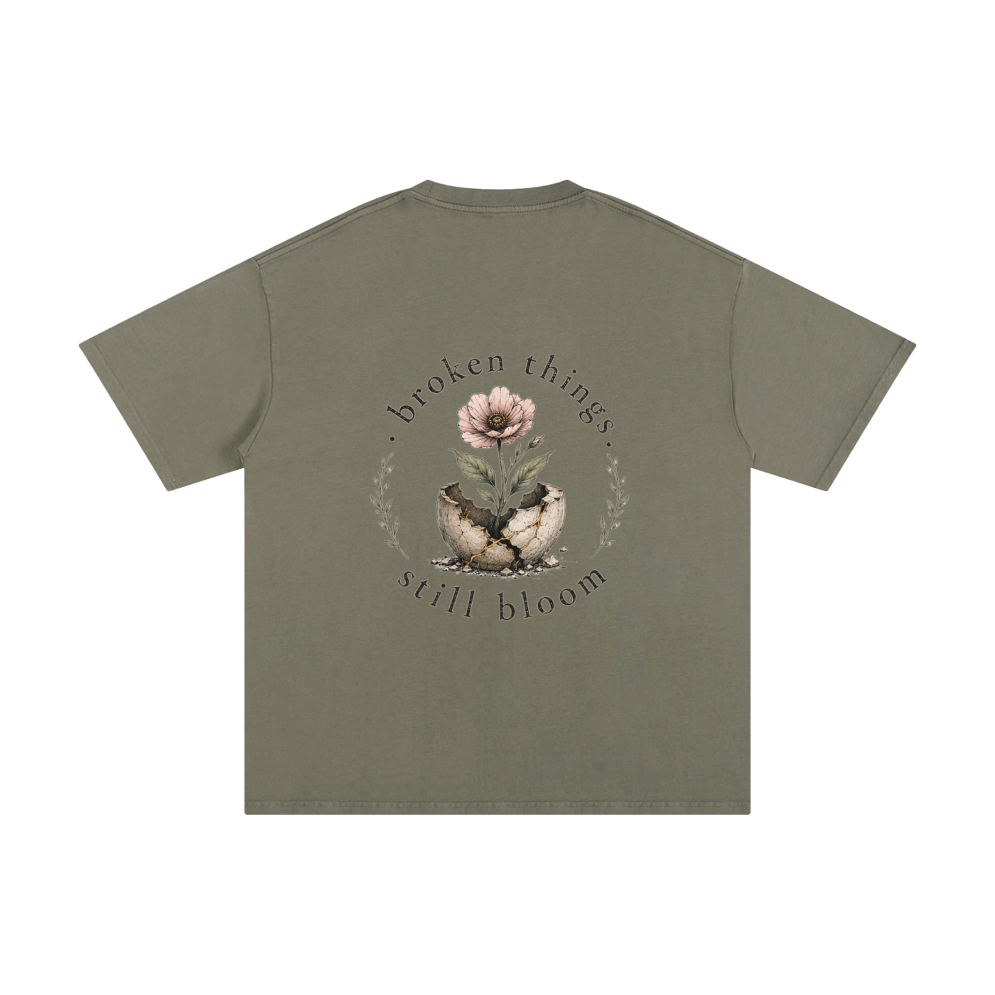 Broken Things Still Bloom Tee