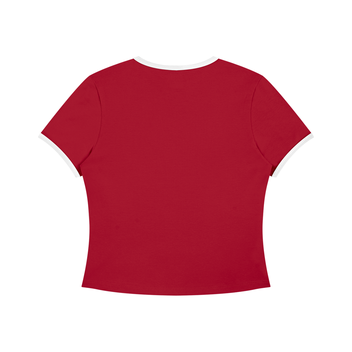 I Could Be Meaner But Jesus Says No — Color Block Crop Tee