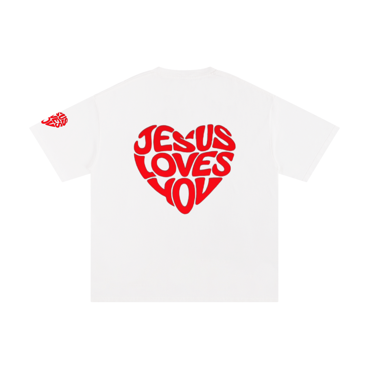 Jesus Loves You Unisex Pure Cotton T-Shirt
