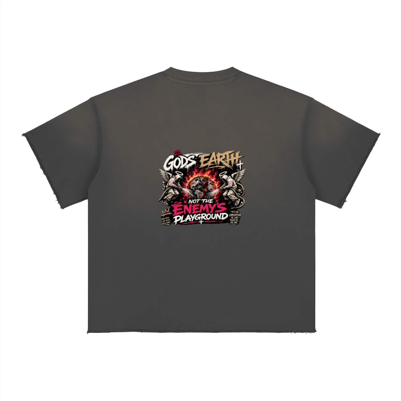 God's Earth Tee – Not the Enemy's Playground