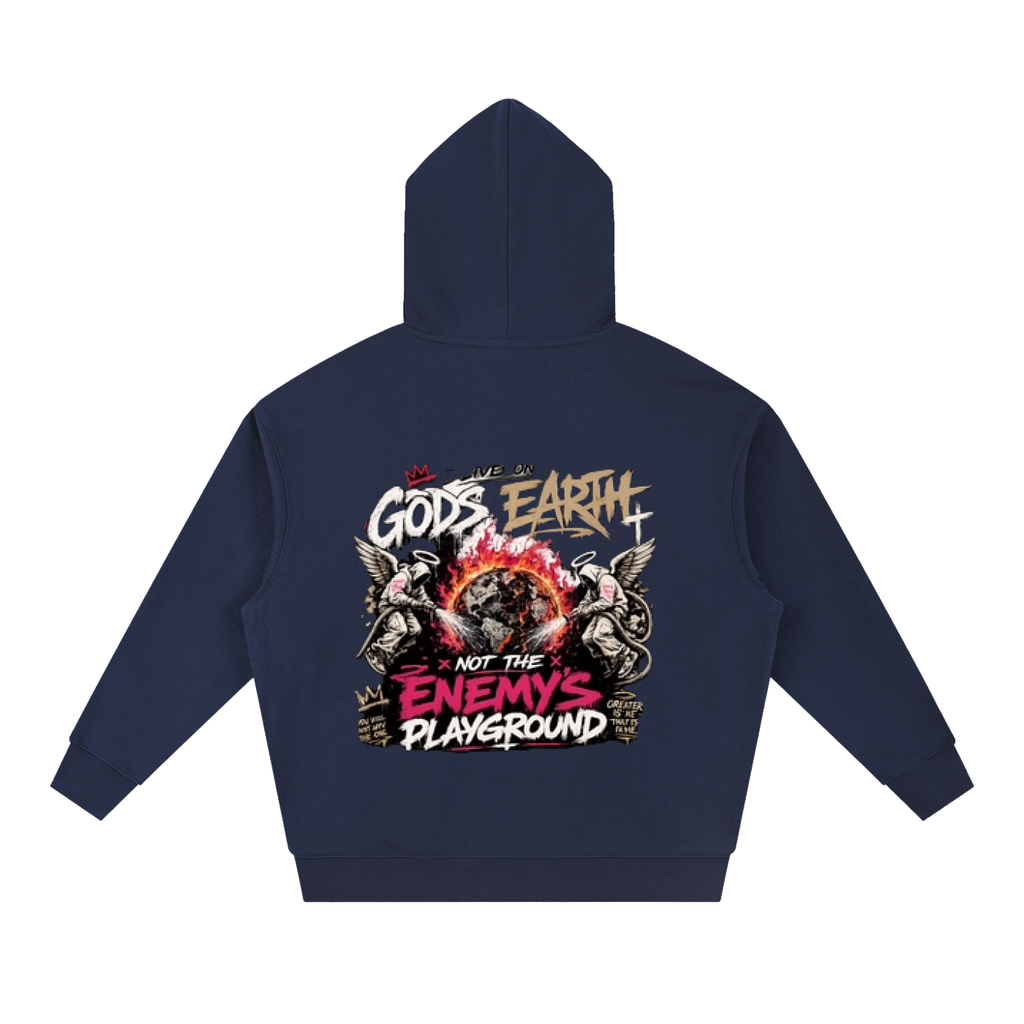 God's Earth Not the Enemy's Playground Unisex Hoodie