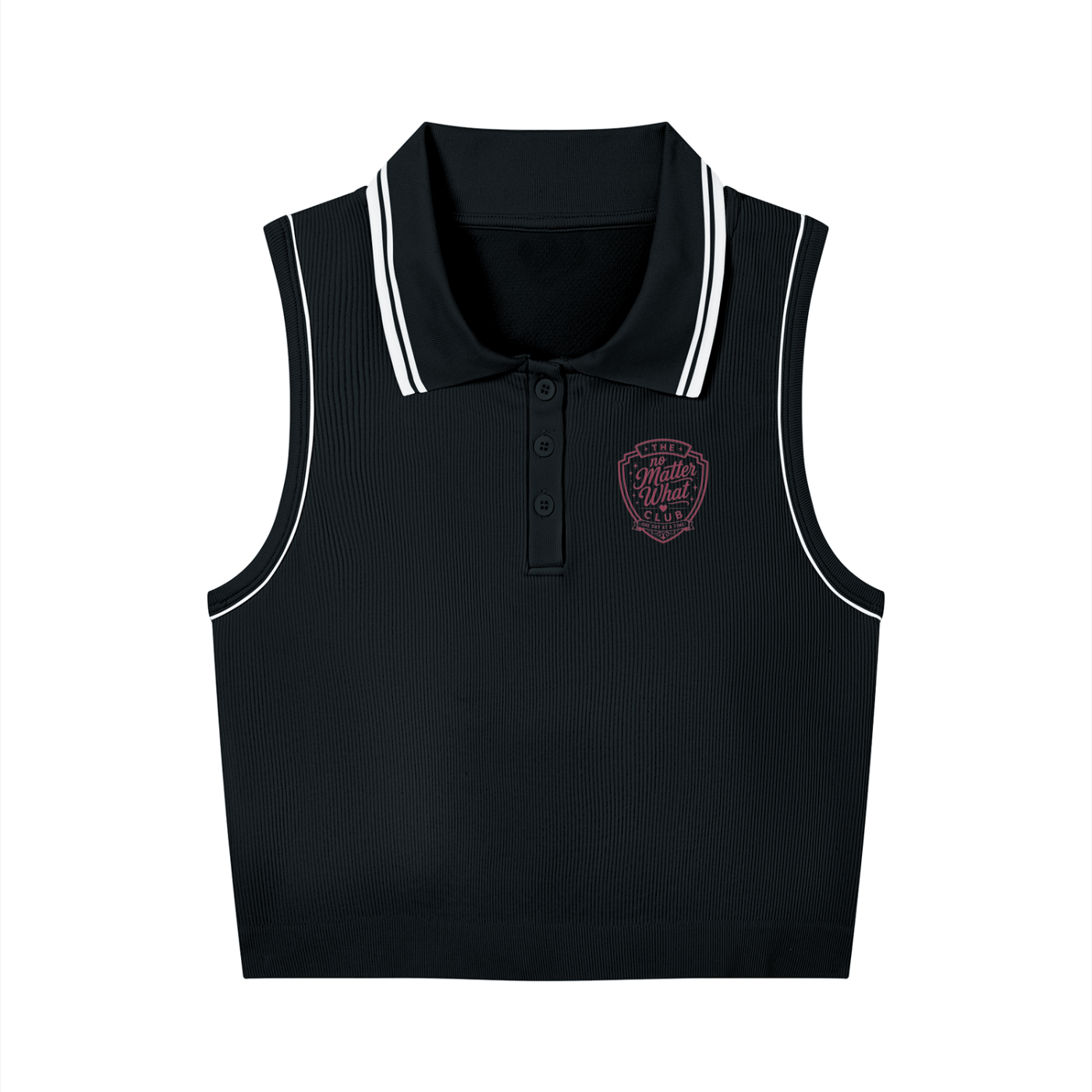 The No Matter What Club — Pink Polo Yoga Tank