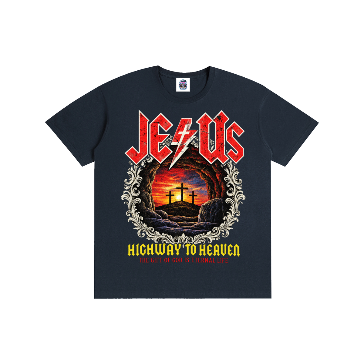 Jesus Highway to Heaven Tee