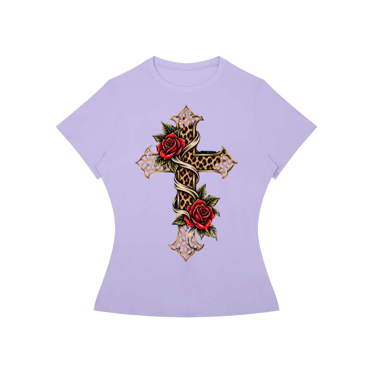 Cheetah Cross Women's Tee