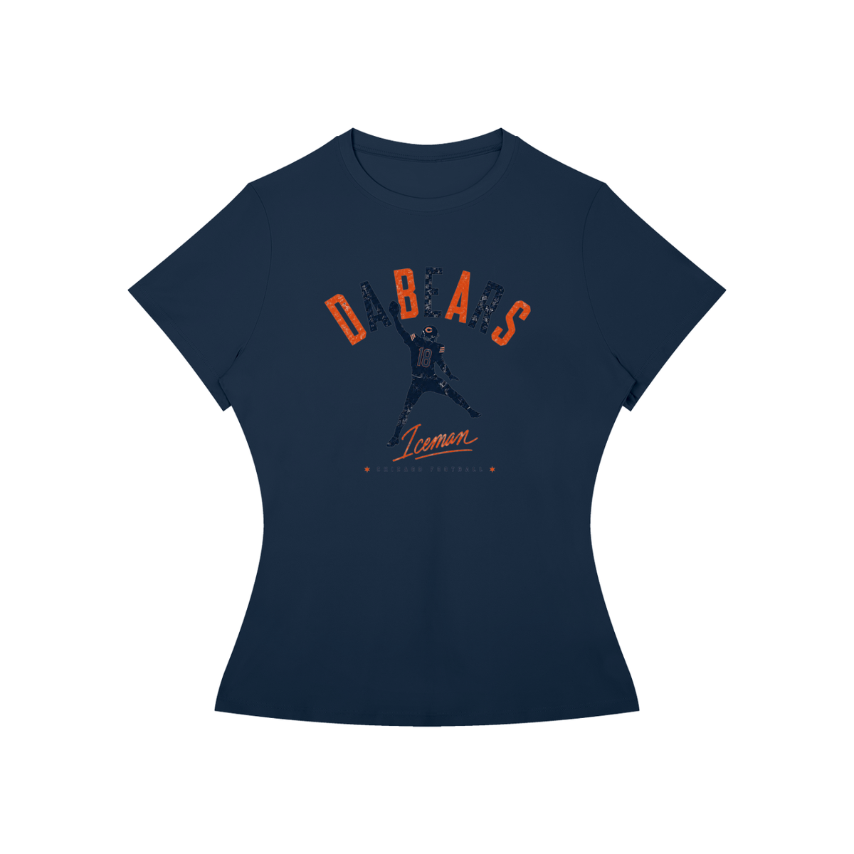 Da Bears Iceman Women’s Slim Fit Performance T-Shirt