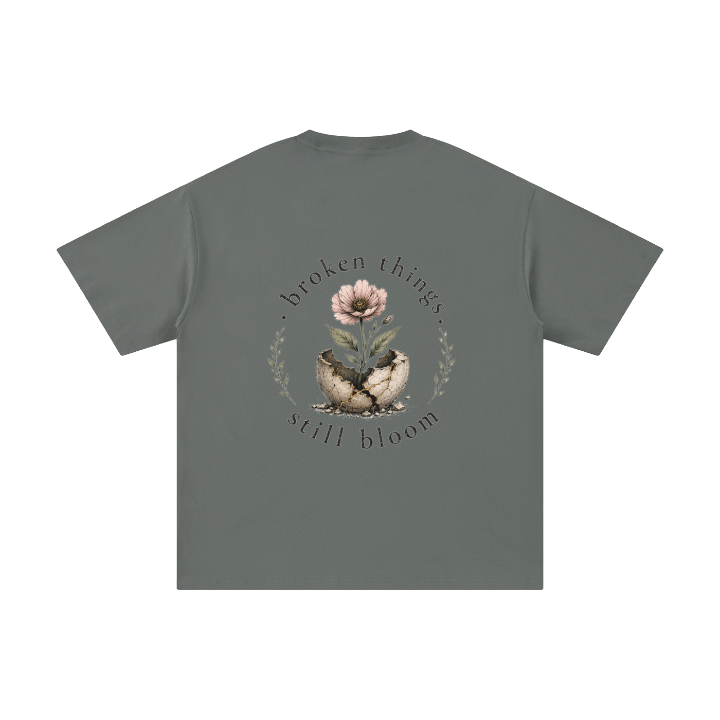 Broken Things Still Bloom Tee