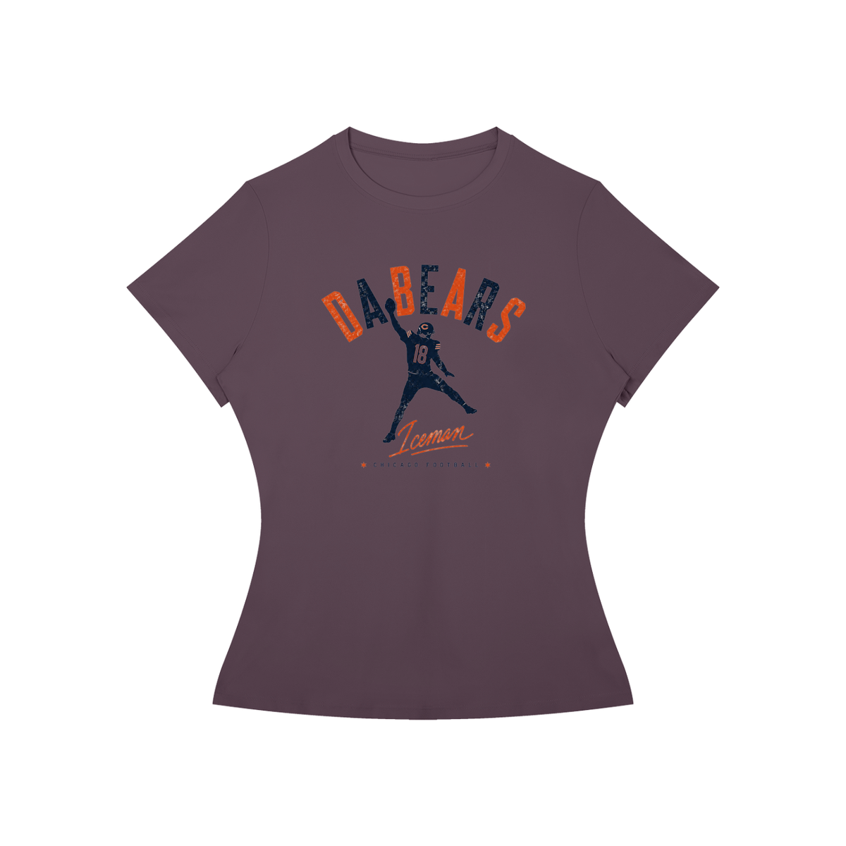 Da Bears Iceman Women’s Slim Fit Performance T-Shirt