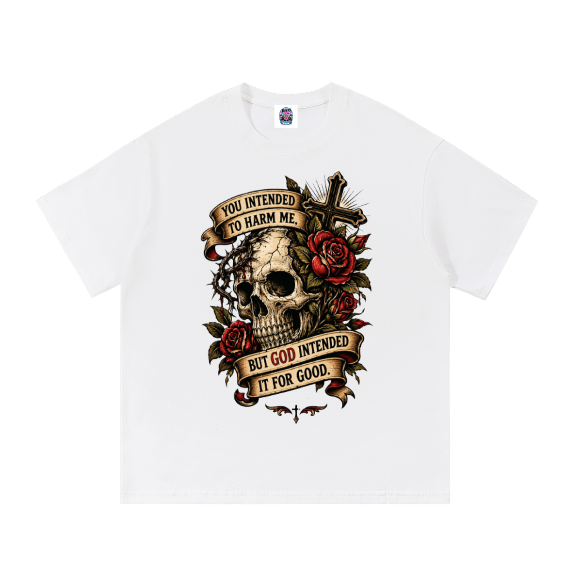 You Intended to Harm Me Graphic Tee – Reeds Worship Outloud