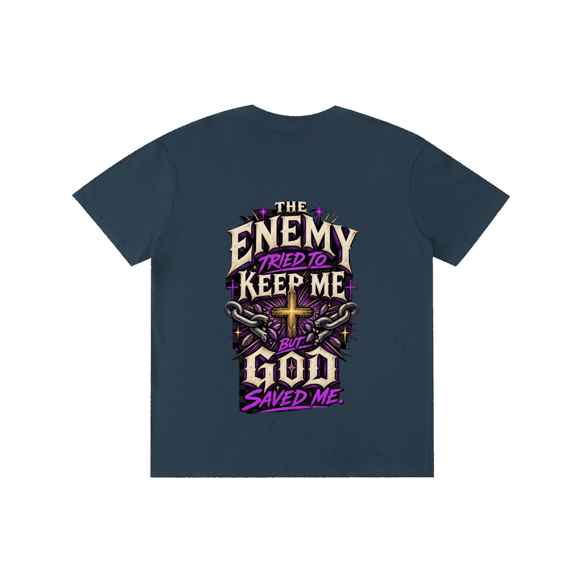 The Enemy Tried to Keep Me but God Saved Me Unisex Tee