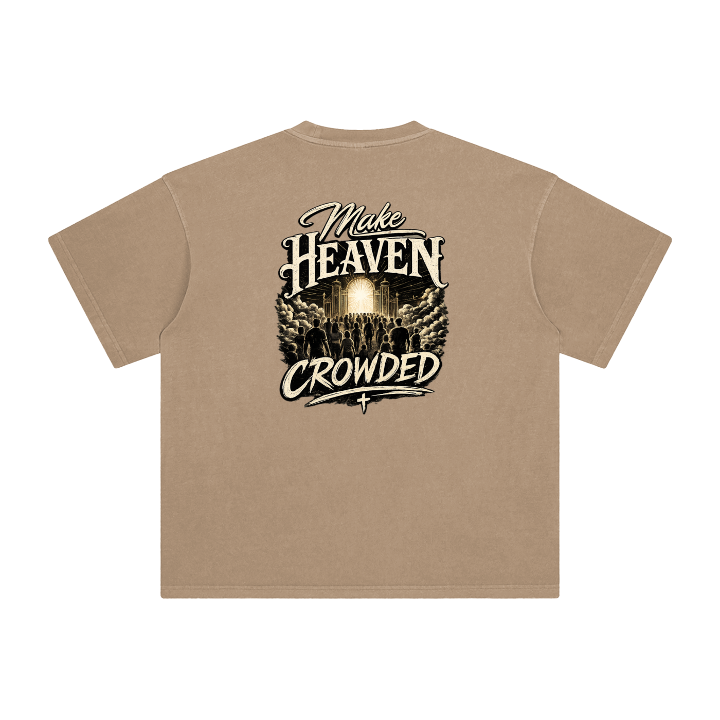 Make Heaven Crowded — Enzyme Washed Tee