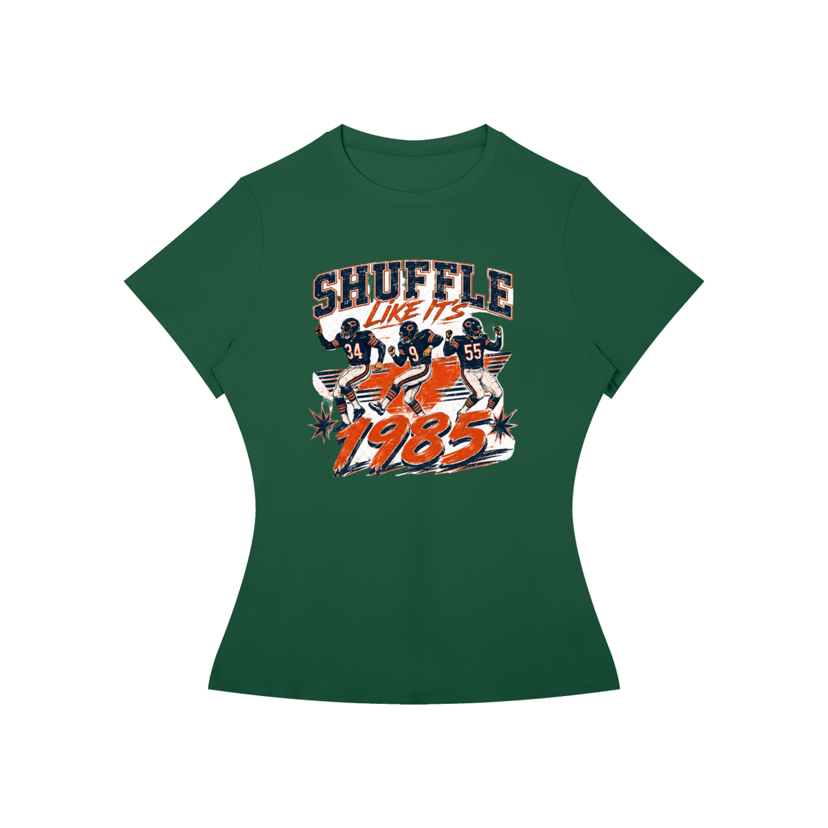 Bears Shuffle like it’s 1985 Women’s Slim Fit Performance T-Shirt
