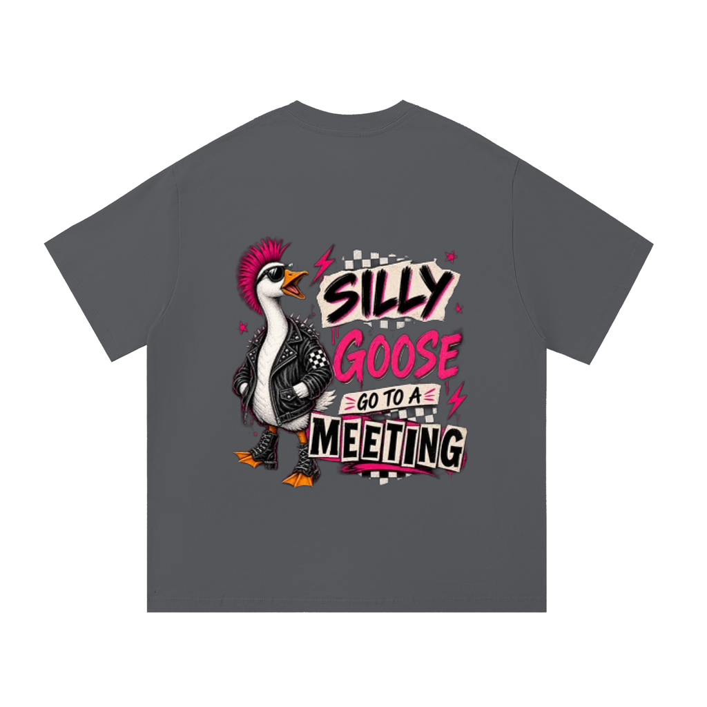 Silly Goose: Go to a Meeting Unisex Tee
