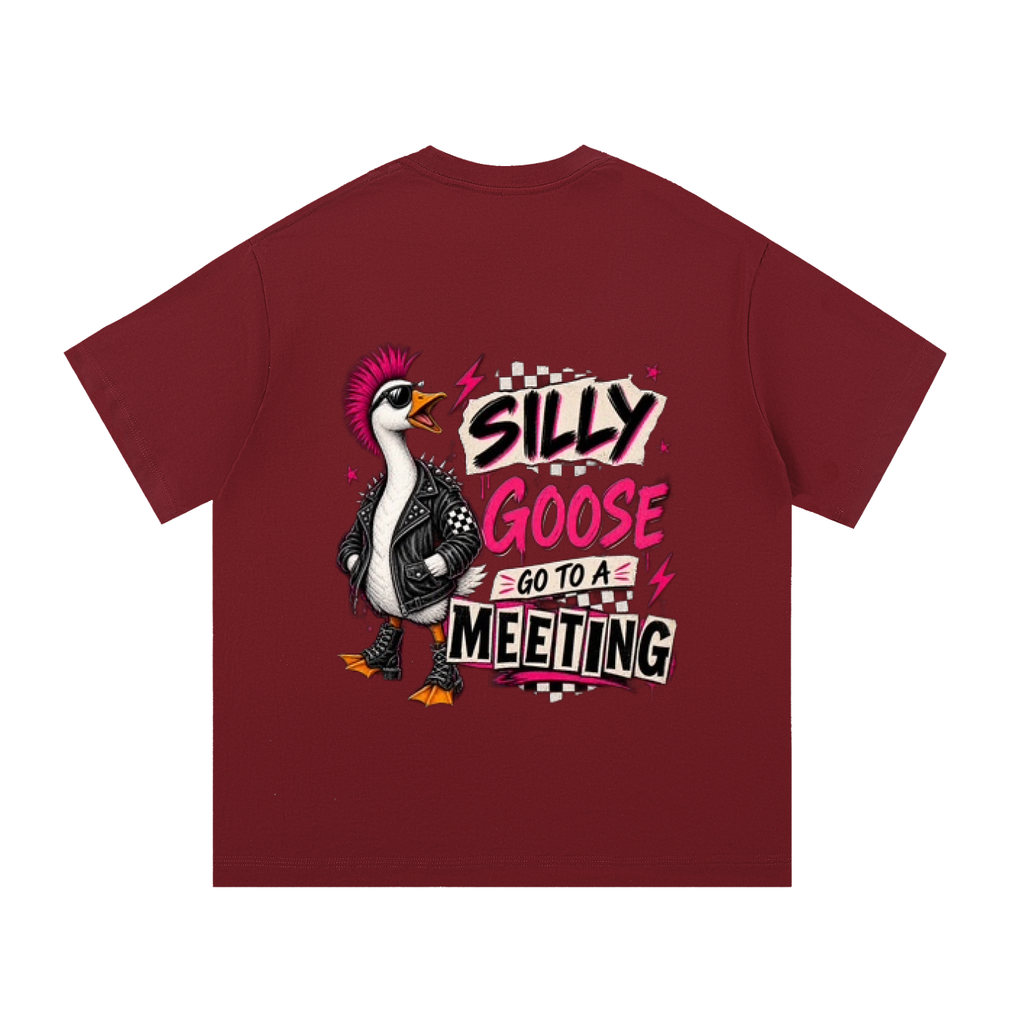 Silly Goose: Go to a Meeting Unisex Tee