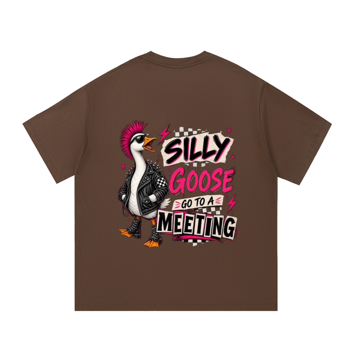 Silly Goose: Go to a Meeting Unisex Tee