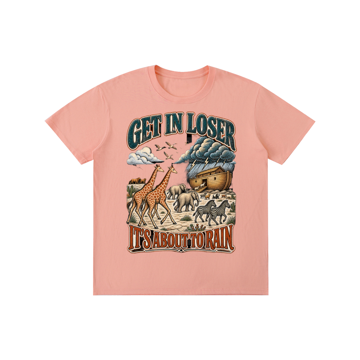 GET in Losers, It's About to Rain Unisex Tee