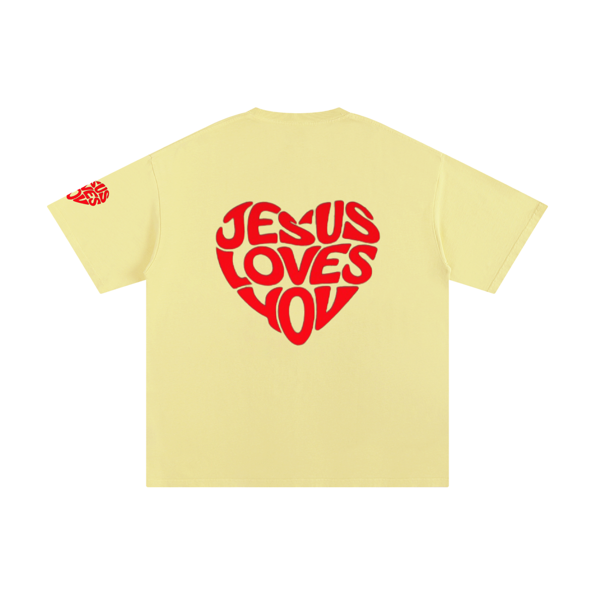 Jesus Loves You Unisex Pure Cotton T-Shirt