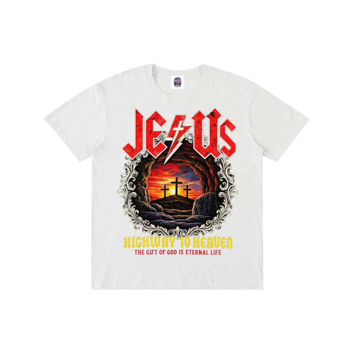 Jesus Highway to Heaven Tee