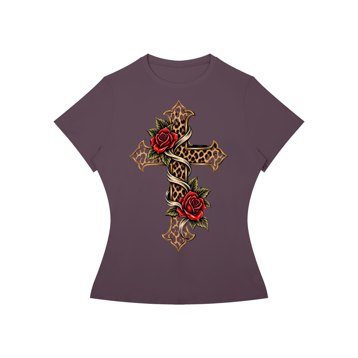 Cheetah Cross Women's Tee