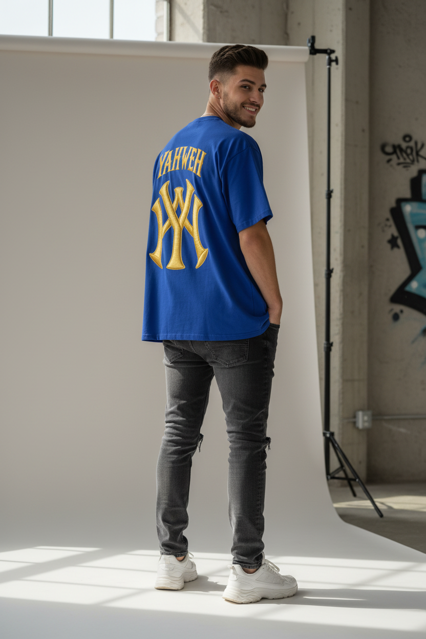 Yahweh — Unisex Drop Shoulder Tee