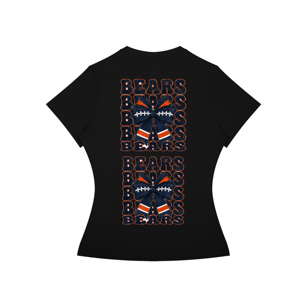 Da Bears Bow Women’s Slim Fit Performance T-Shirt