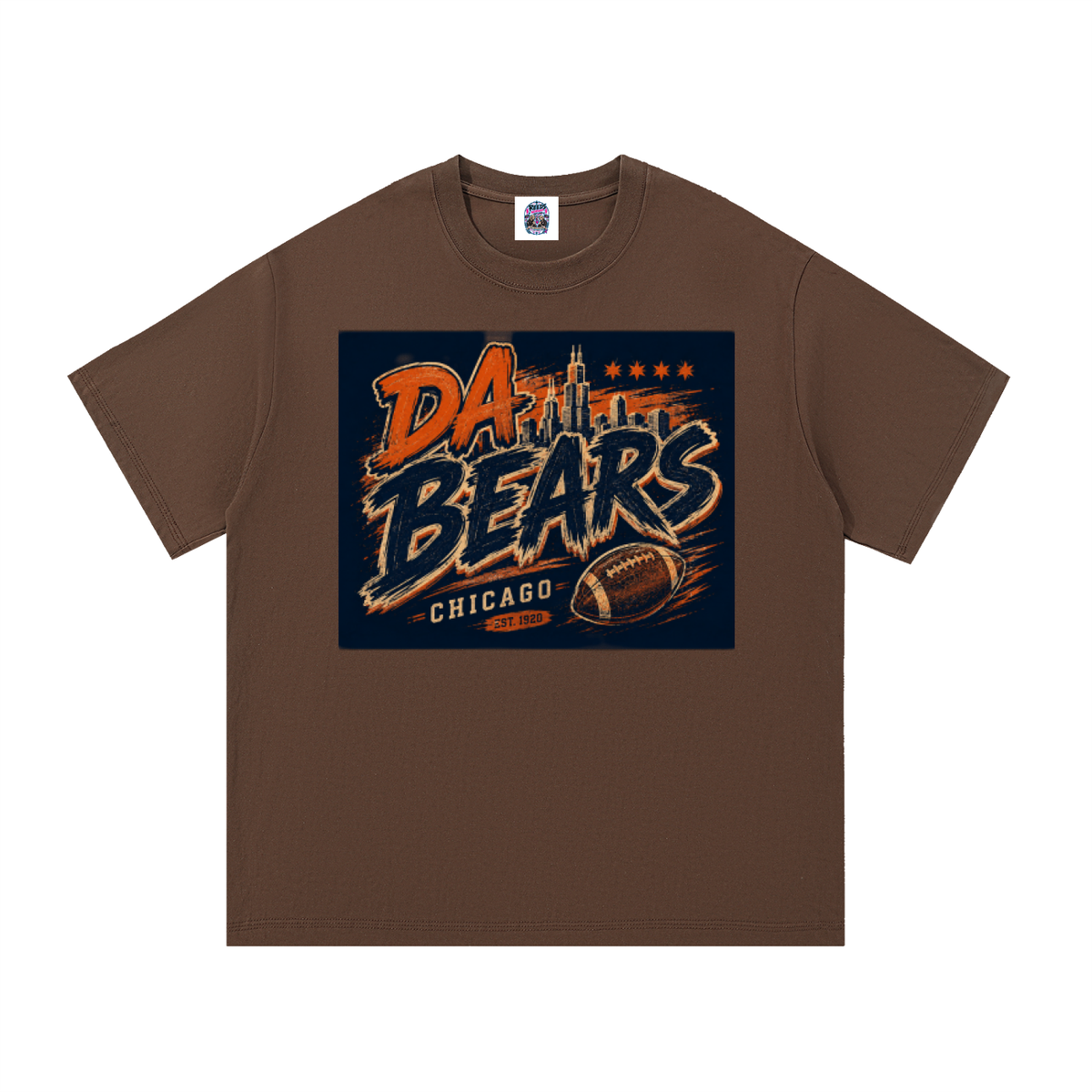 Da Chicago Bears Essential Cotton T-Shirt