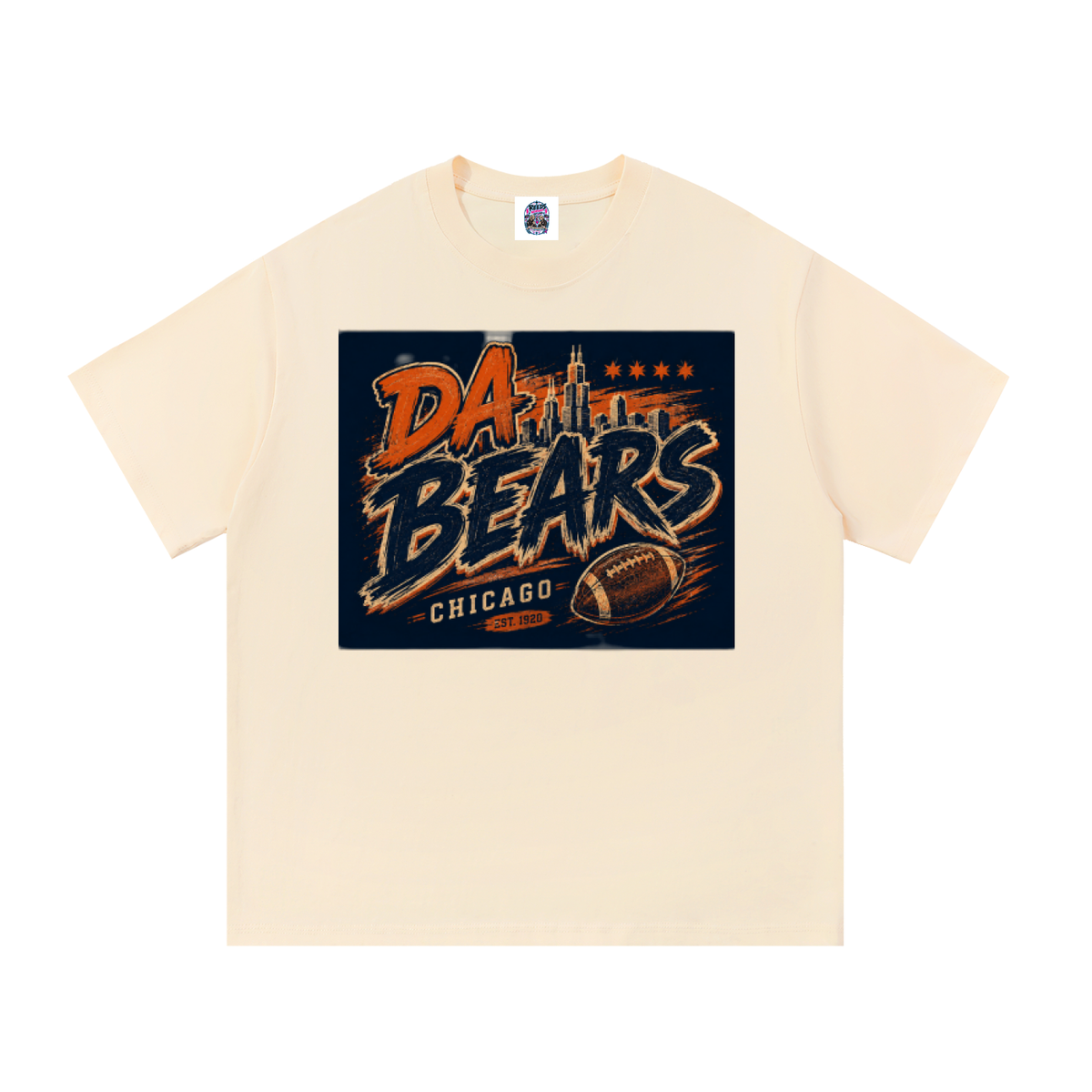 Da Chicago Bears Essential Cotton T-Shirt