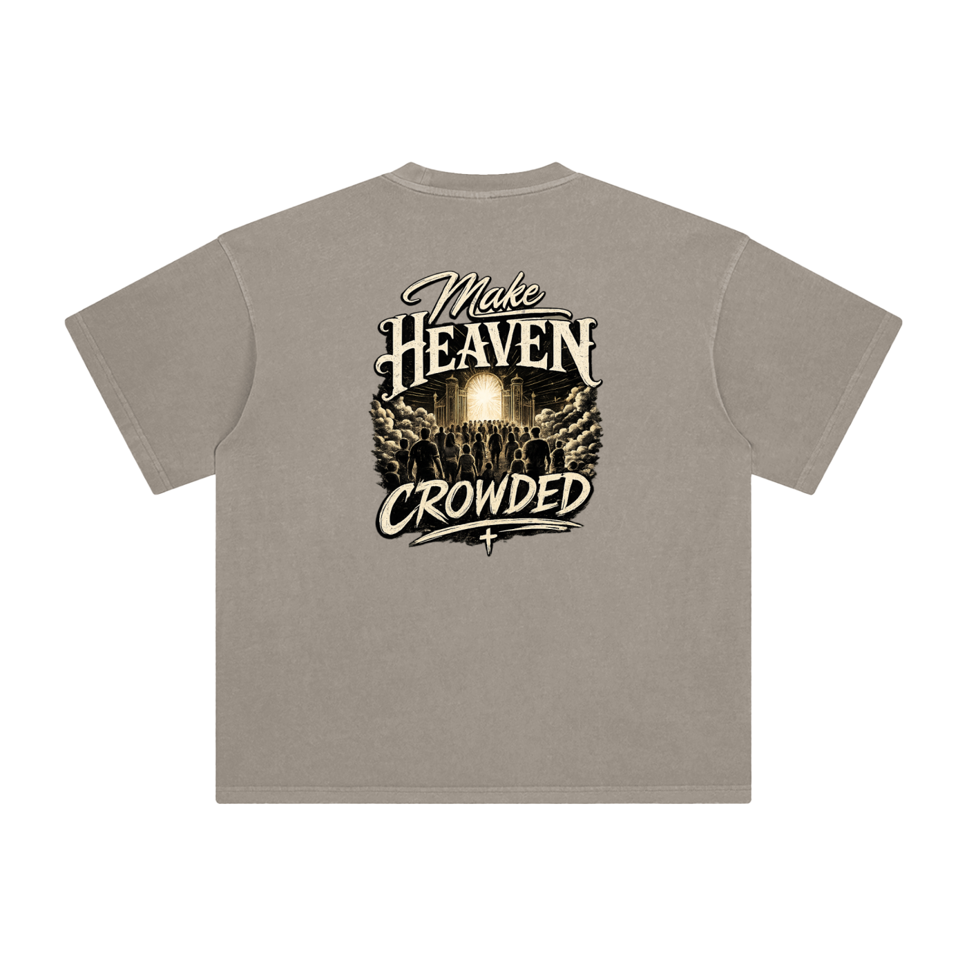 Make Heaven Crowded — Enzyme Washed Tee