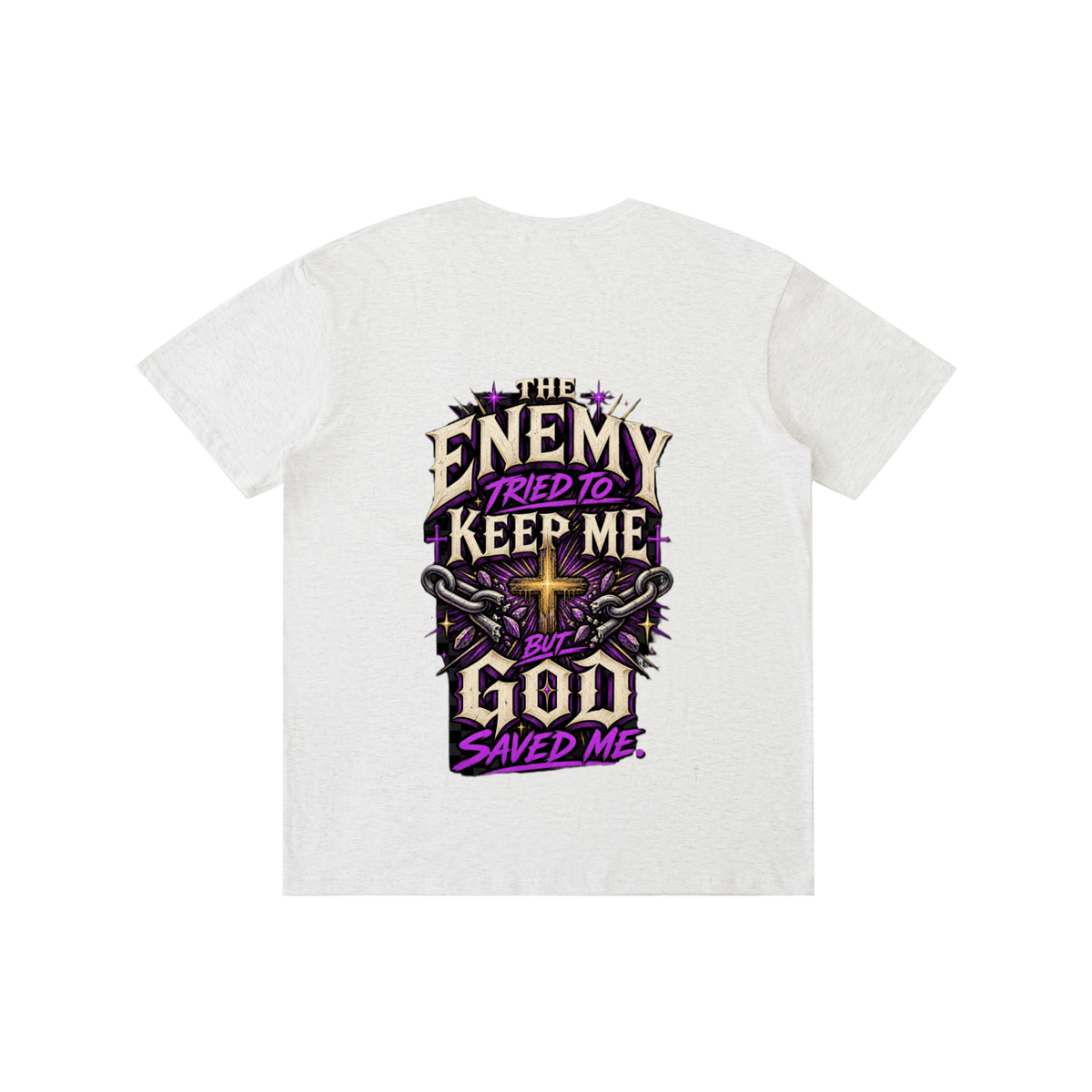 The Enemy Tried to Keep Me but God Saved Me Unisex Tee