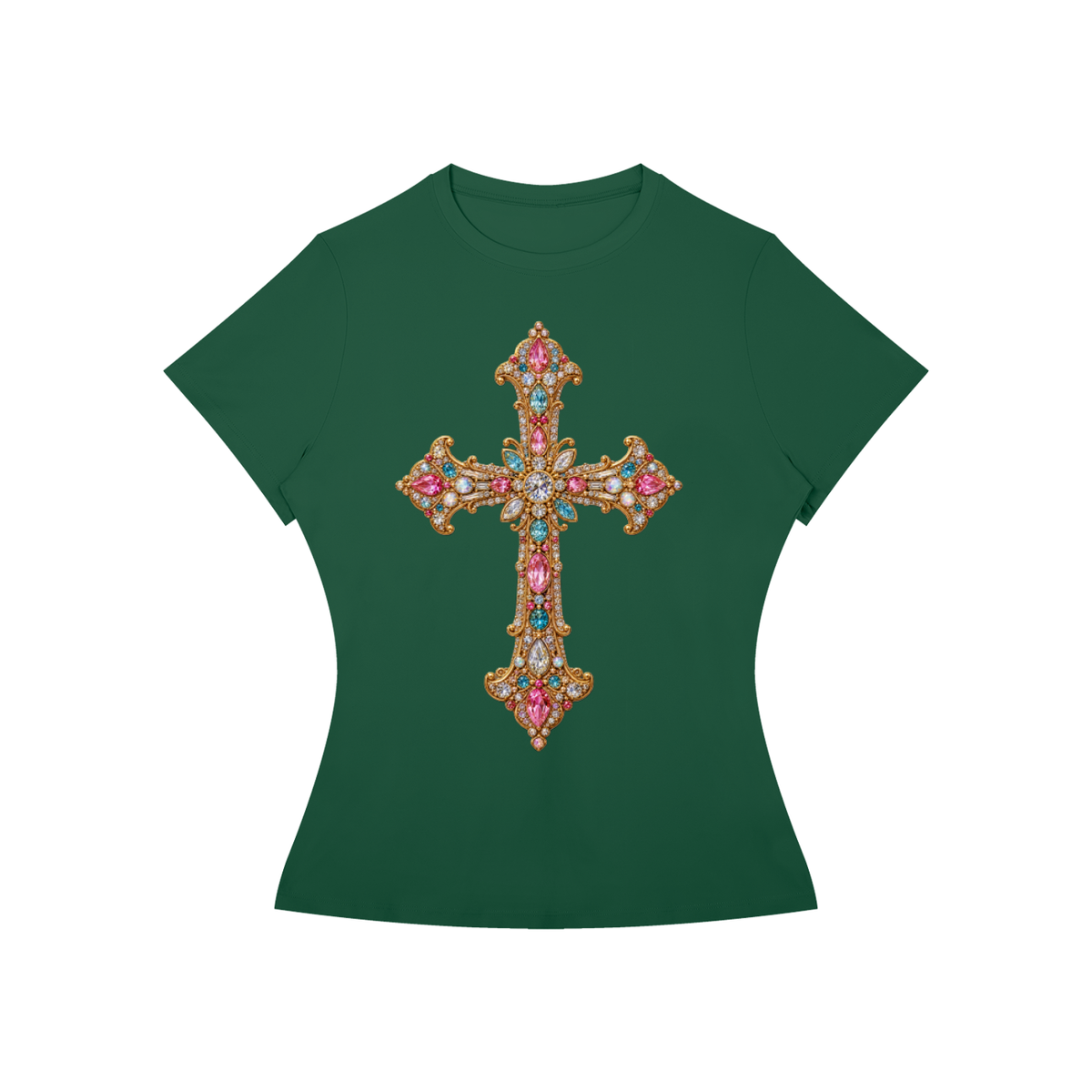 Gem Cross Women’s Slim Fit Performance T-Shirt