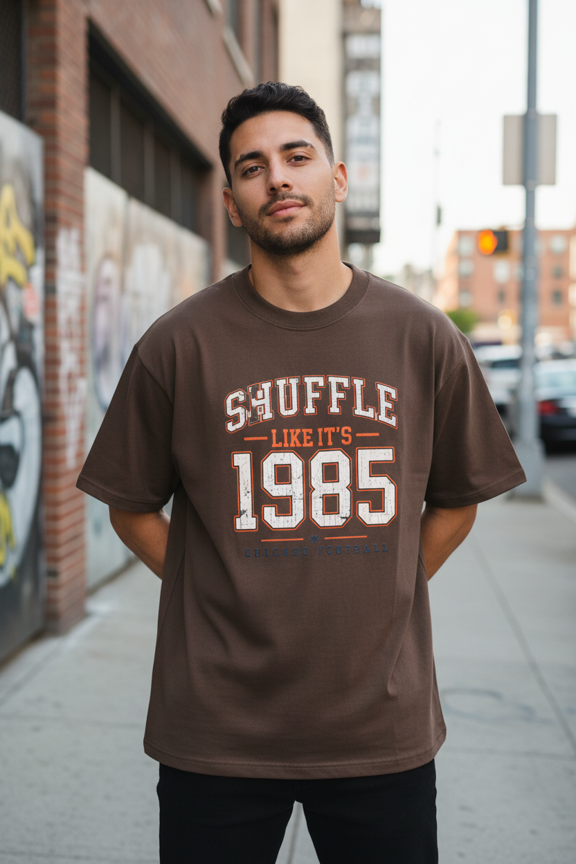Shuffle Like It's 1985 Graphic Tee – Reeds Worship Outloud