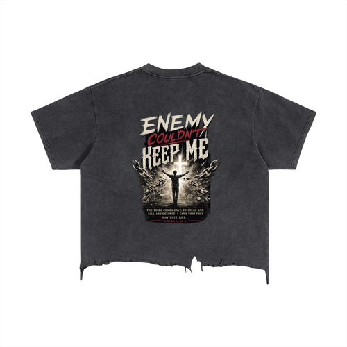 Enemy Couldn't Keep Me Tee – Faith Graphic Streetwear