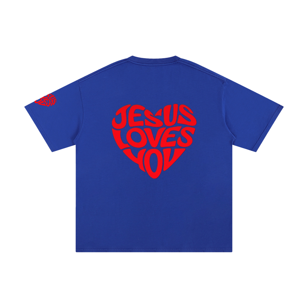 Jesus Loves You Unisex Pure Cotton T-Shirt