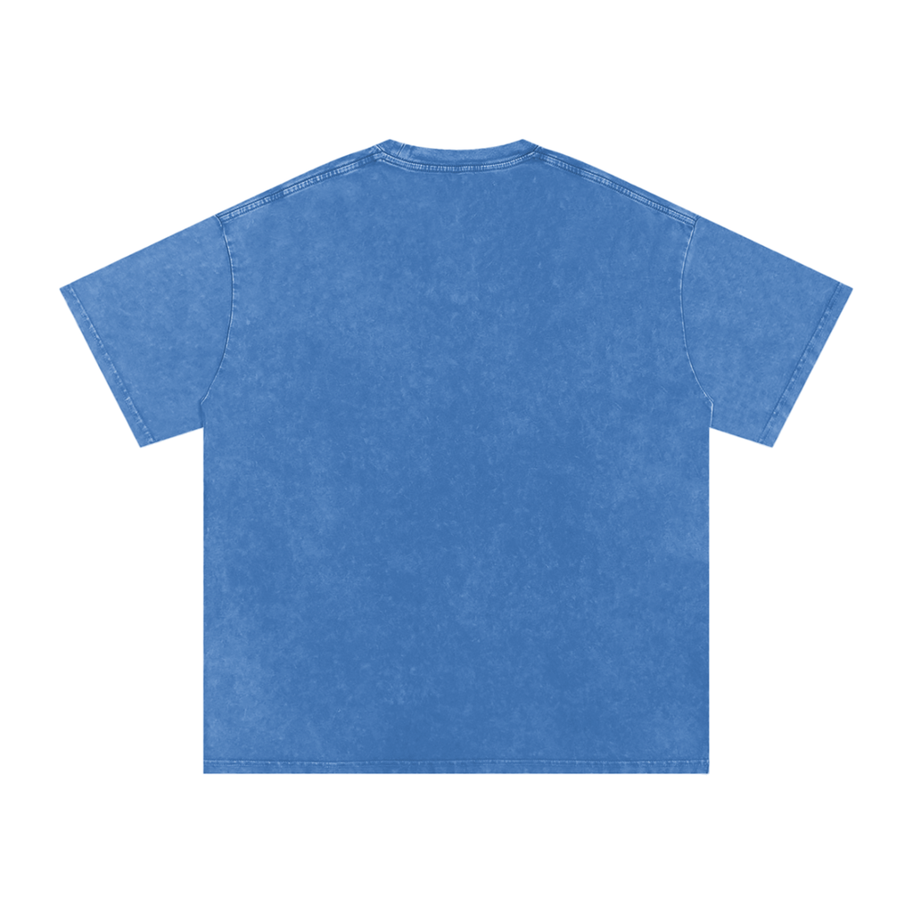 Reeds Worship Outloud — Logo Snow Washed Oversized Tee