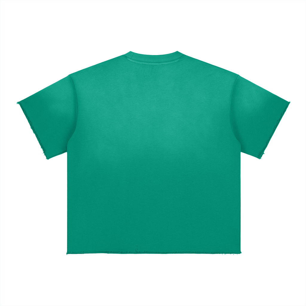 Sober Army — Sun Fade Raw Edge Tee