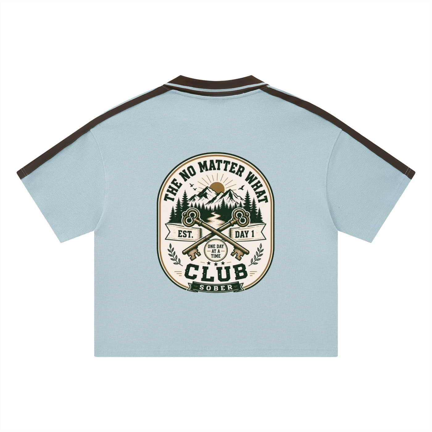 The No Matter What Club — Color Block Polo
