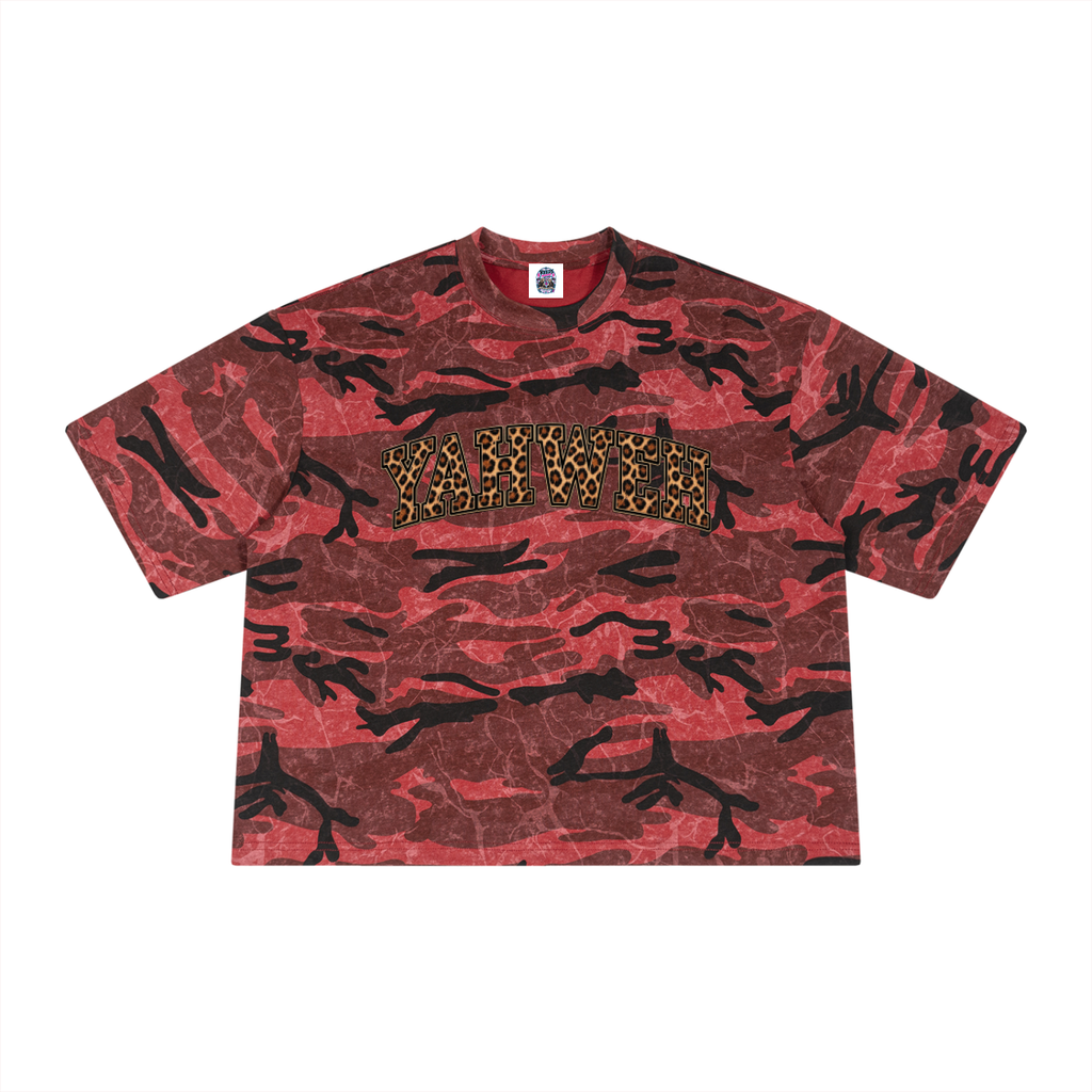 Yahweh Camo Boxy Tee