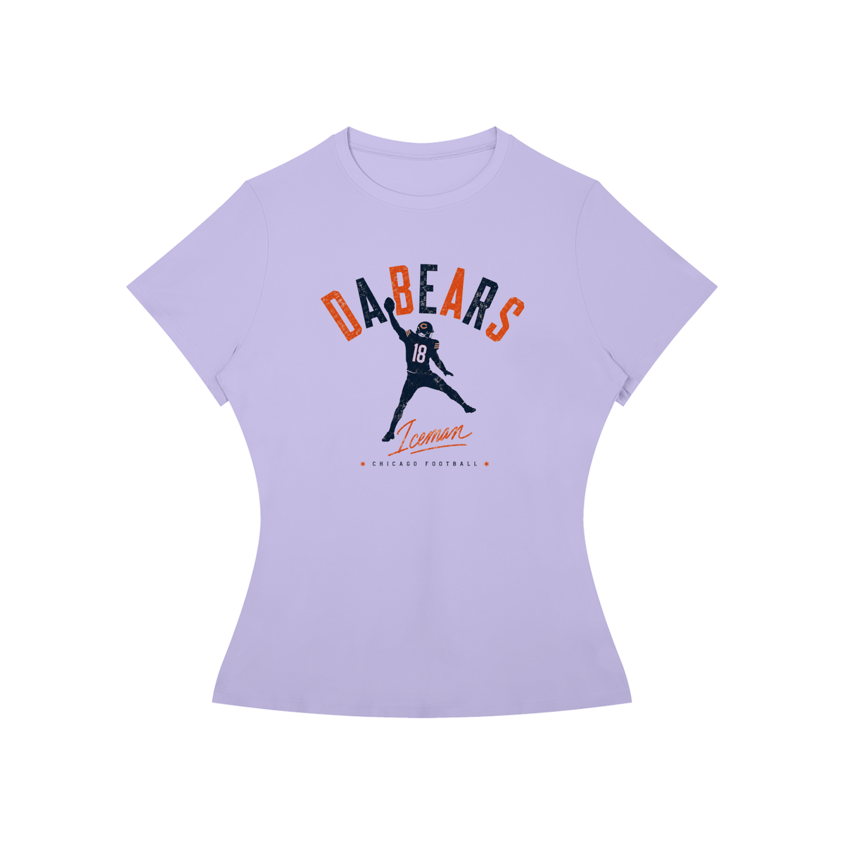 Da Bears Iceman Women’s Slim Fit Performance T-Shirt