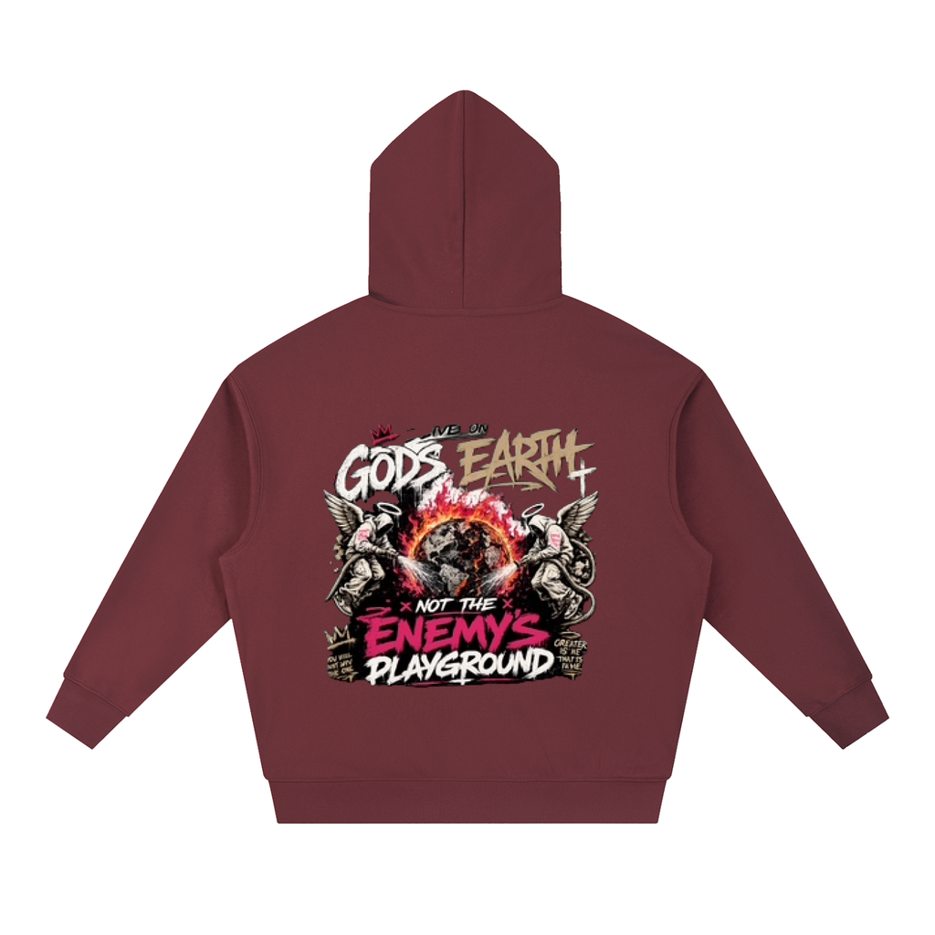 God's Earth Not the Enemy's Playground Unisex Hoodie