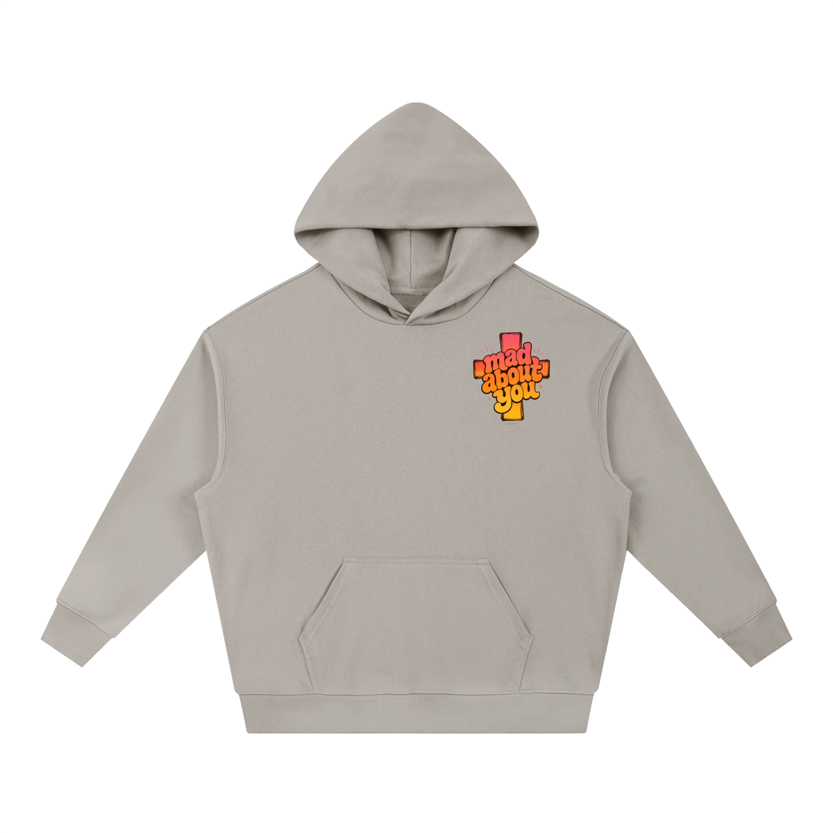 God Is Never Mad at You, He Is Always Mad About You Unisex Hoodie