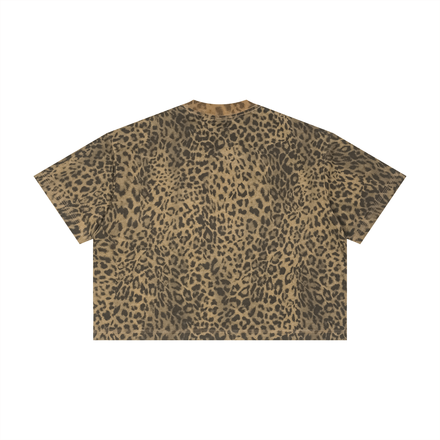 Worship Out Loud — Leopard Print Boxy Tee