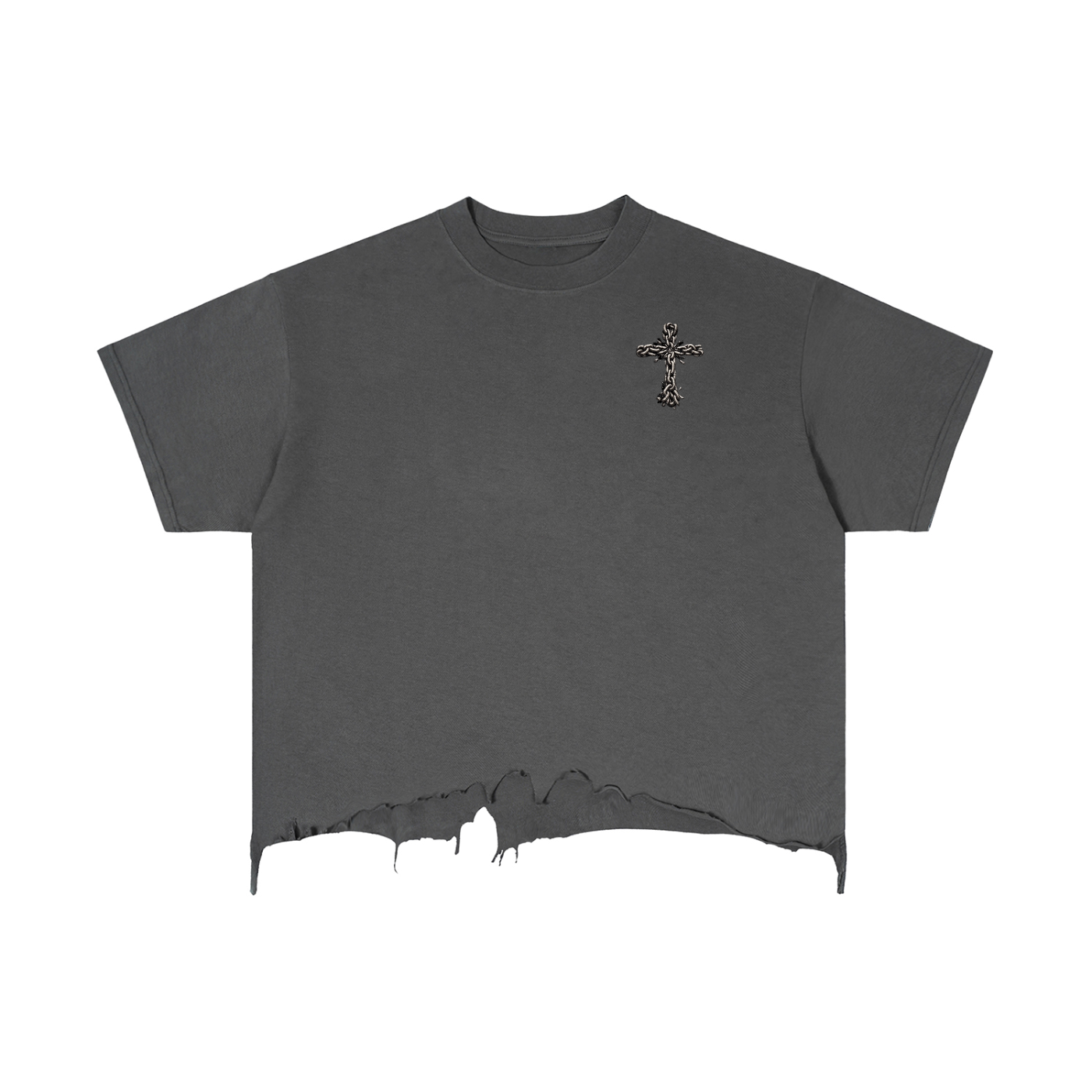 The Enemy Could Not Keep Me — Vintage Wash Distressed Tee