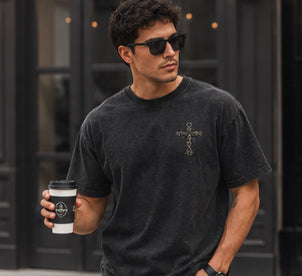 The Enemy Couldn't Keep Me — Vintage Wash Boxy Tee